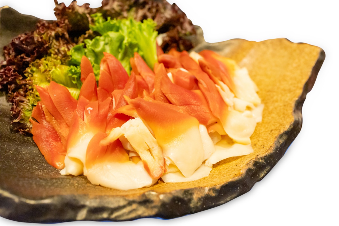 ホッキ貝の刺身